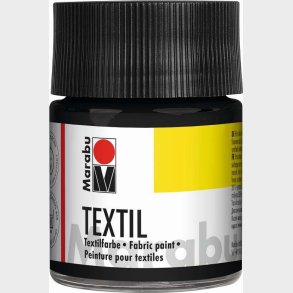 Textil 50ml Black 073 - 17160005073 - Marabu