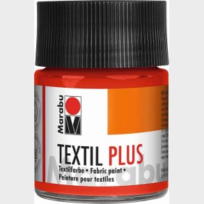 Tekstil Maling - Light Vermilion - Textil Plus - 50 Ml - Marabu