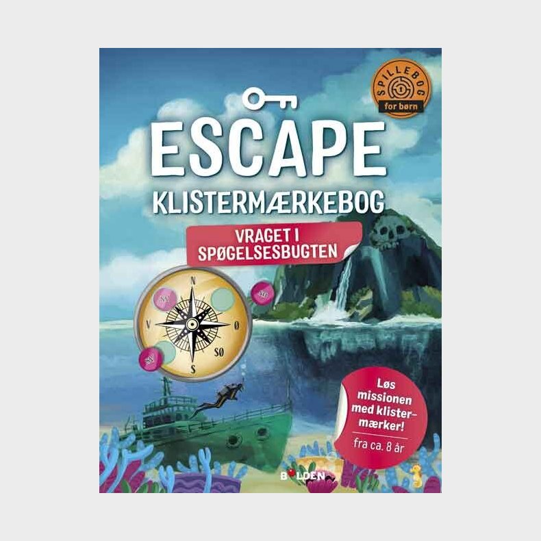 Escape Klistermrkebog: Vraget I Spgelsesbugten - Philipp Kiefer - Bog