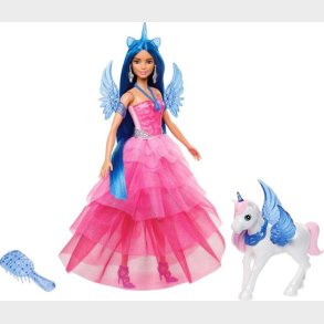 Barbie - Unicorn Princess Dukke Og Enhjrning Legest - 65th Anniversary