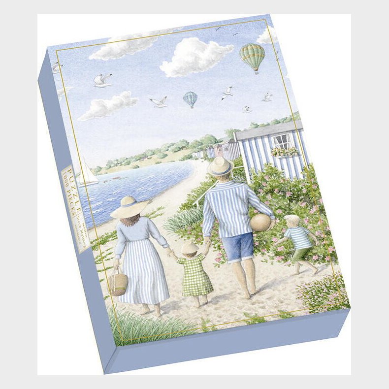 Puslespil - Beach Day -- Steen Malberg - 1000 Brikker