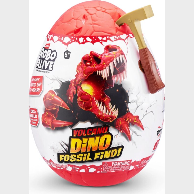 Zuru Robo Alive - Dino Fossil Find Vulkan - Robot Dinosaur - Series 2