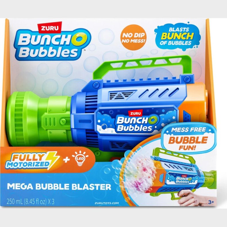 Bunch O Bubbles - Mega Bubble Blaster Sbeboble Pistol - S1