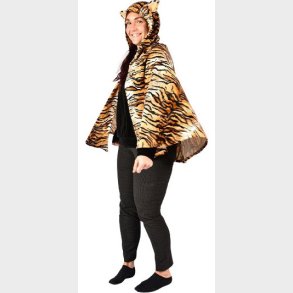 Den Goda Fen - Tiger Udkldning Kappe Til Voksne