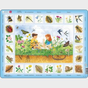 Larsen Puslespil - Mark - Natur - Maxi - 48 Brikker