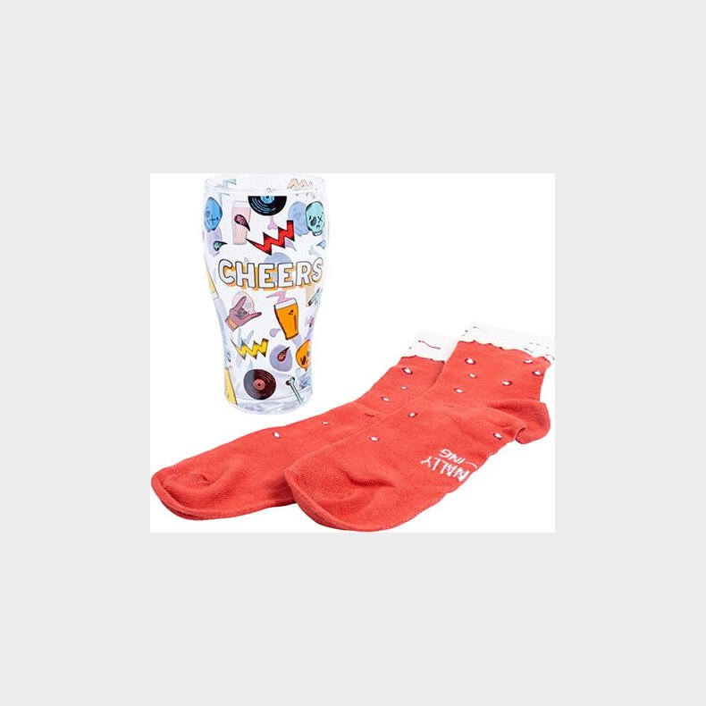Craft Beer Socks & Glass