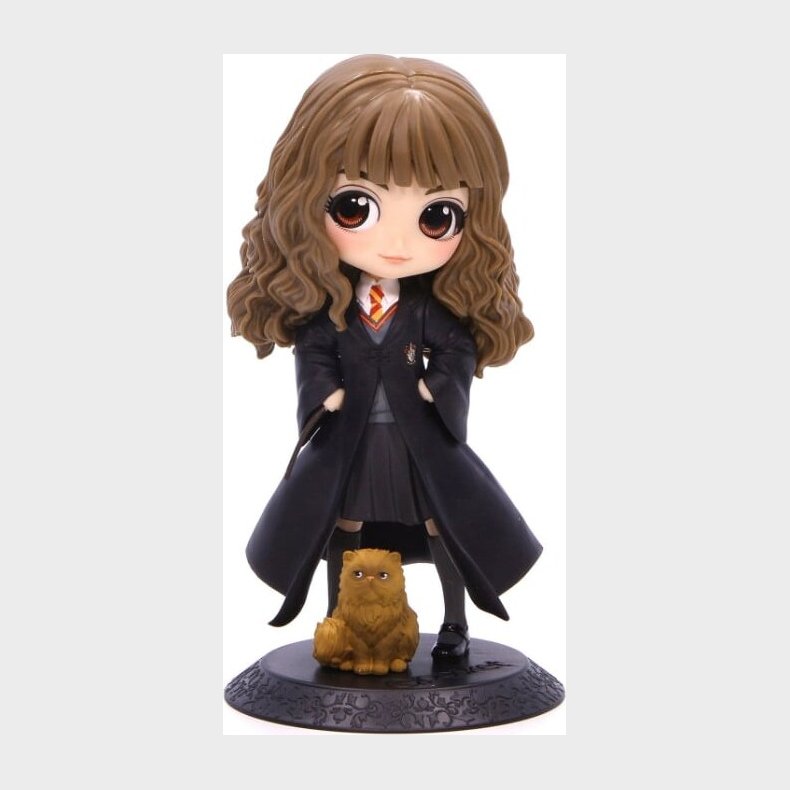 Banpresto - Hermione Med Crookshanks Figur - Harry Potter