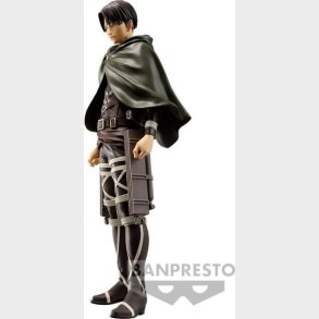 Banpresto - Attack On Titan - Levi Figur - Final Season