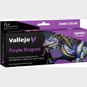 Vallejo - Game Color Maling St - Purple Dragons - Fantasy - 8x18 Ml