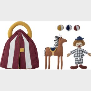 Bloomingville Mini - Theobald Bamse - Rd - Bomuld - St Med 6 Stk