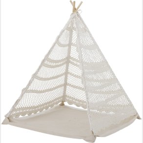 Bloomingville Mini - Herle Legetelt Tipi - Natur - Bomuld
