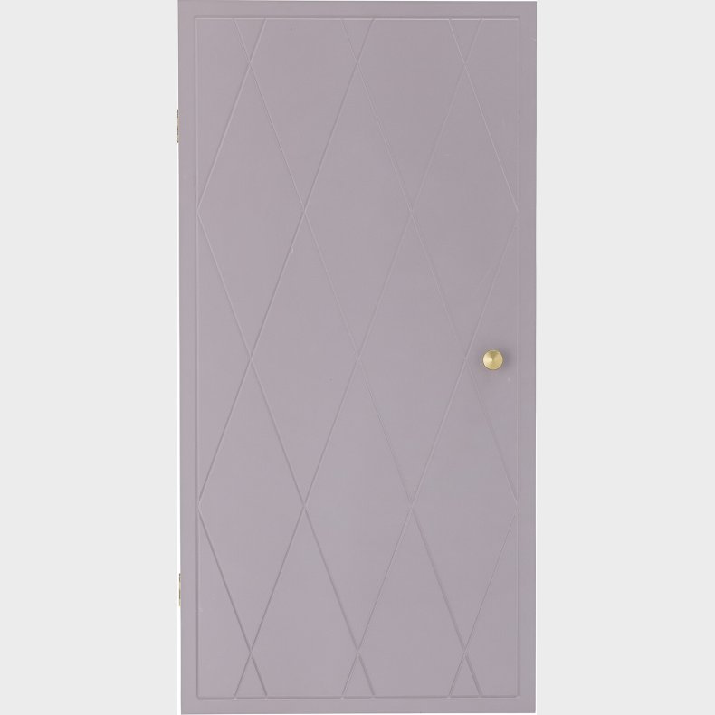 Bloomingville Mini - Nell Skab Til Brnevrelse - Lilla - Mdf