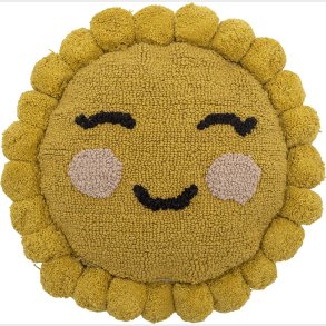 Bloomingville Mini - Vigge Pude Til Brn - Gul - Bomuld