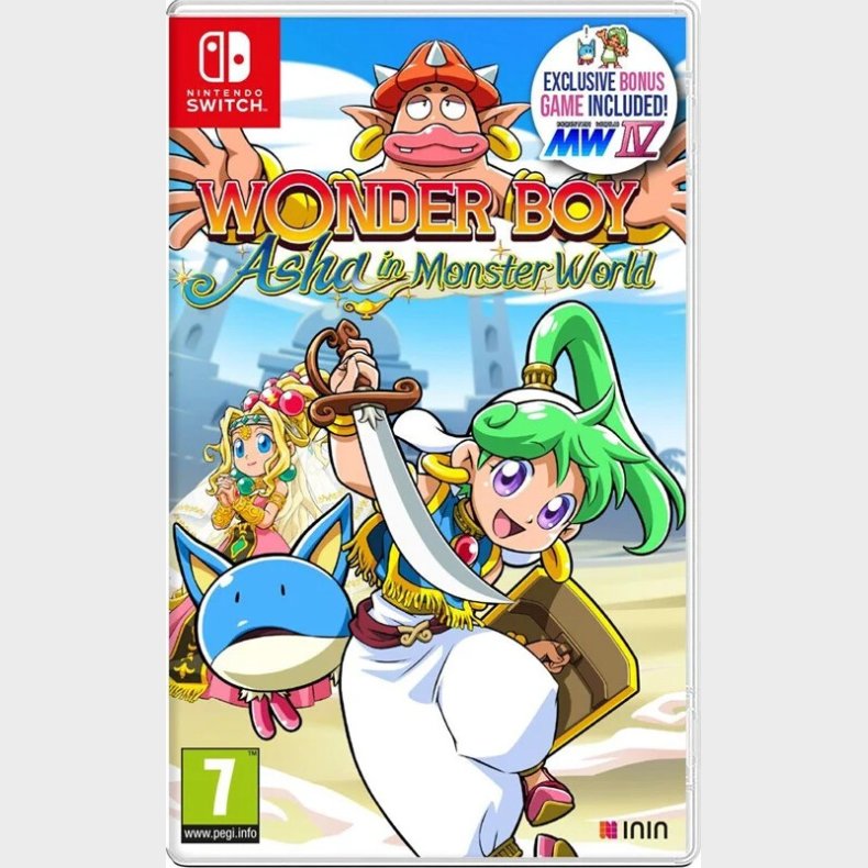 Wonder Boy: Asha In Monsterland Limited Edition - (strictly Limited Games) - Nintendo Switch
