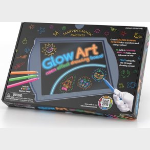 Marvins Magic - Glow Art - Sort
