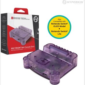 Hyperkin Retron S64 Console Dock - Switch (purple)