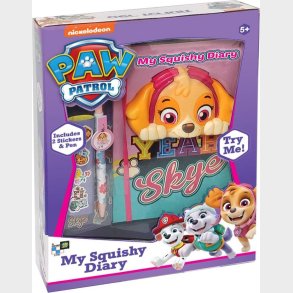 Paw Patrol - Min Squishy Dagbog - Diverse - Bog