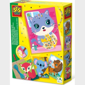 Ses Creative - Broderikort - Broder Med Glasperler