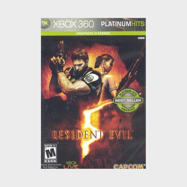 Resident Evil 5 (platinum Hits) (import) - Xbox 360