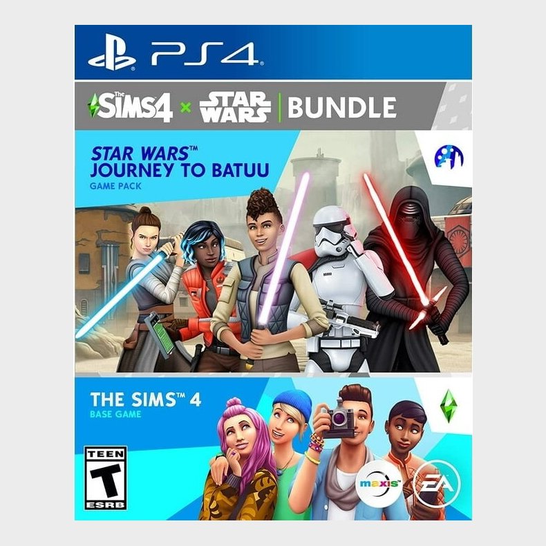 The Sims 4 Star Wars: Journey To Batuu - Base Game And Game Pack Bundle  - PS4