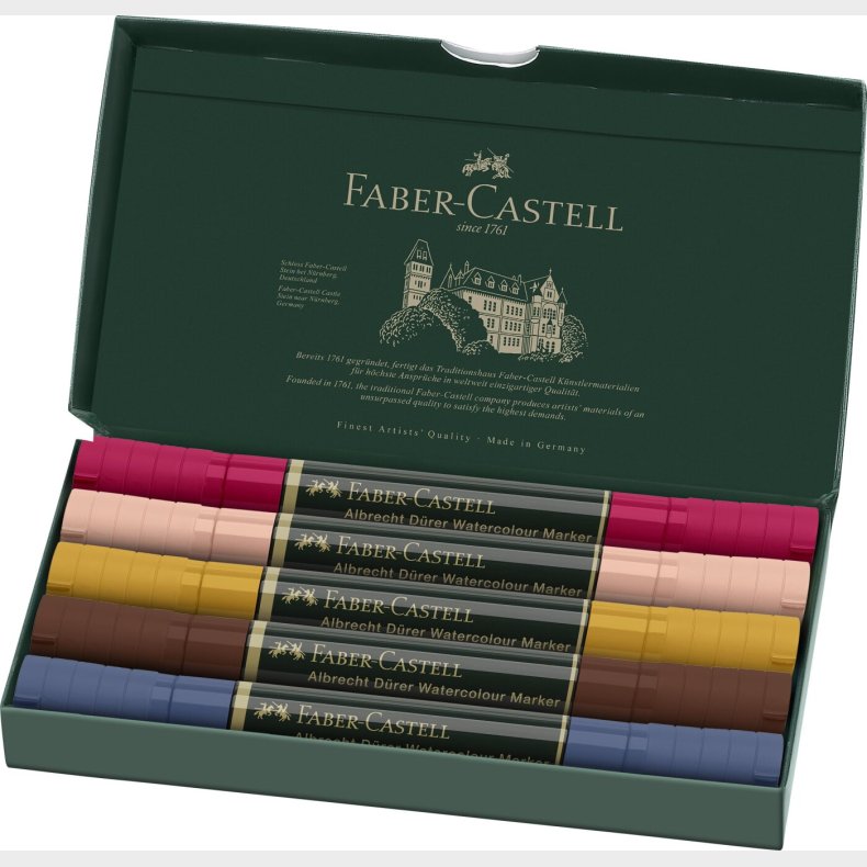 Faber-castell - Watercolour Marker A.d&uuml;rer Port (5 Pcs) (160307)