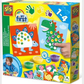 Ses Creative - Min Frste - Fingermaling Dinosaurer