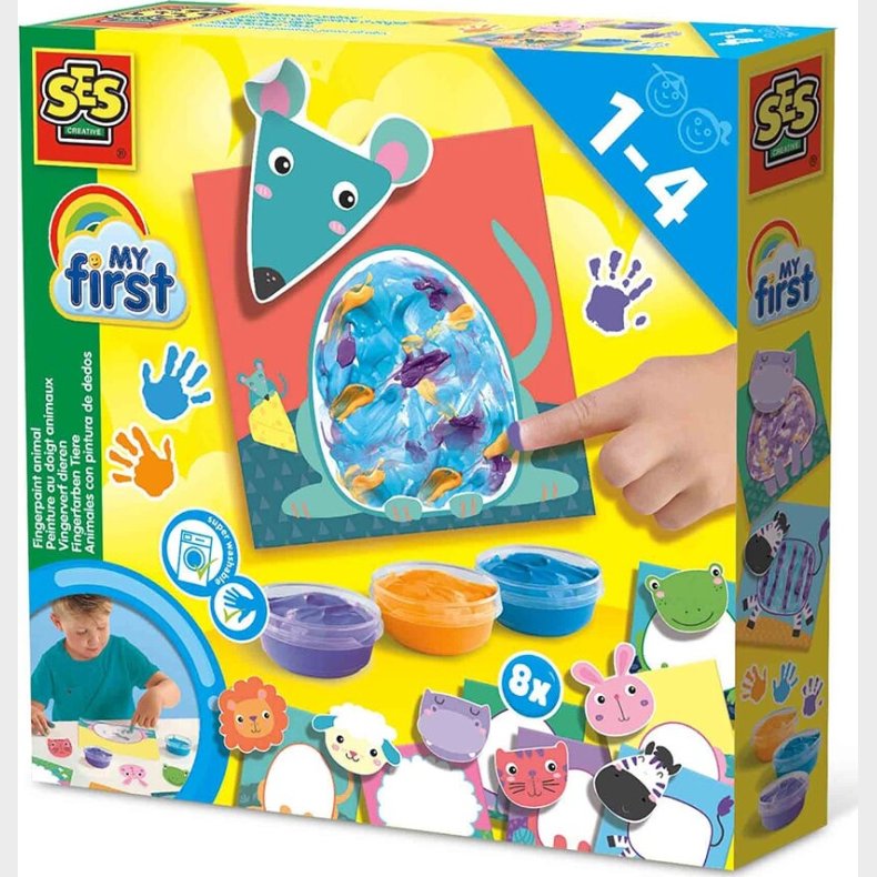 Ses Creative - Min Frste - Fingermaling Dyr
