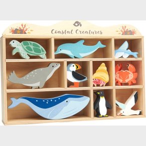 Tender Leaf - Sttekasse Med 10 Trdyr - Havet