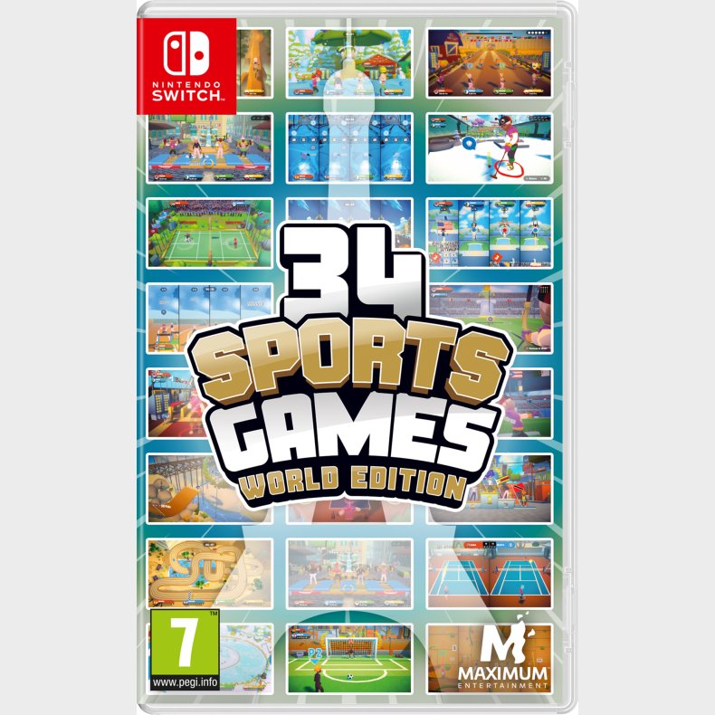 34 Sports Games - World Edition - Nintendo Switch