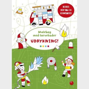 Malebog Med Farvekoder: Udrykning! - Diverse - Bog
