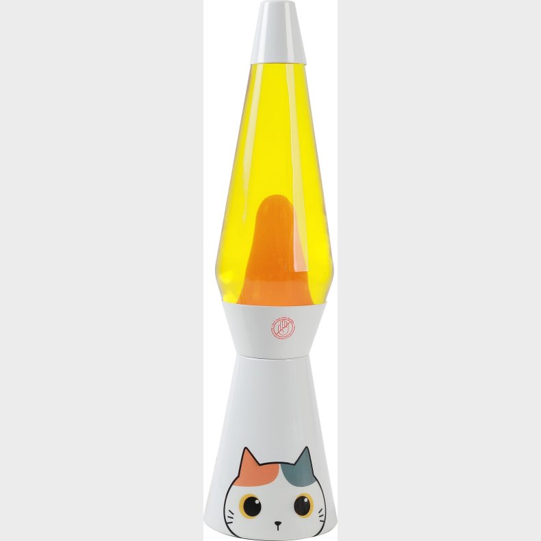 Itotal - Lava Lampe 40 Cm - Orange Cat