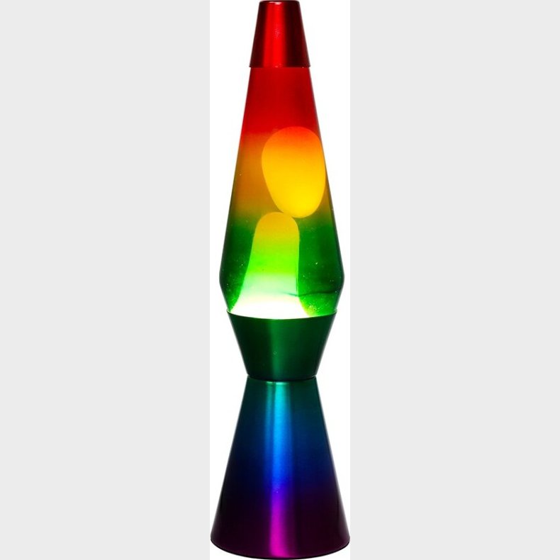 Itotal - Lava Lampe 36 Cm - Rainbow