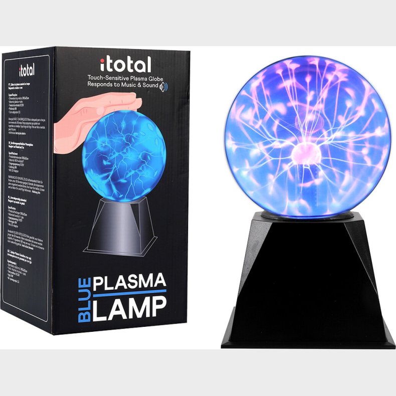 Itotal - Bl Plasma Lampe - Stor (15,5 Cm)