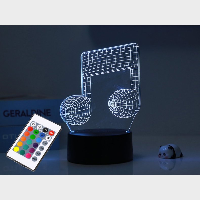 Itotal - 3d Led Lampe - Music