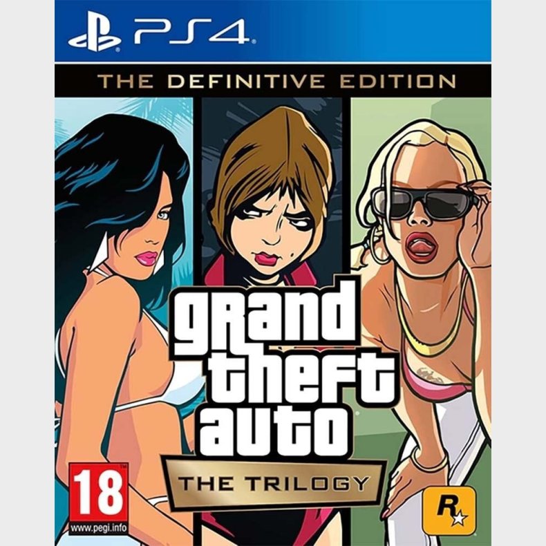 Grand Theft Auto: The Trilogy (the Definitive Edition) - PS4