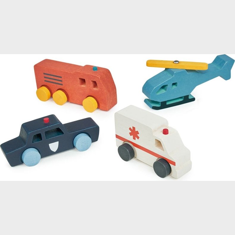 Udrykningskretjer Legetj - Tr - Mentari