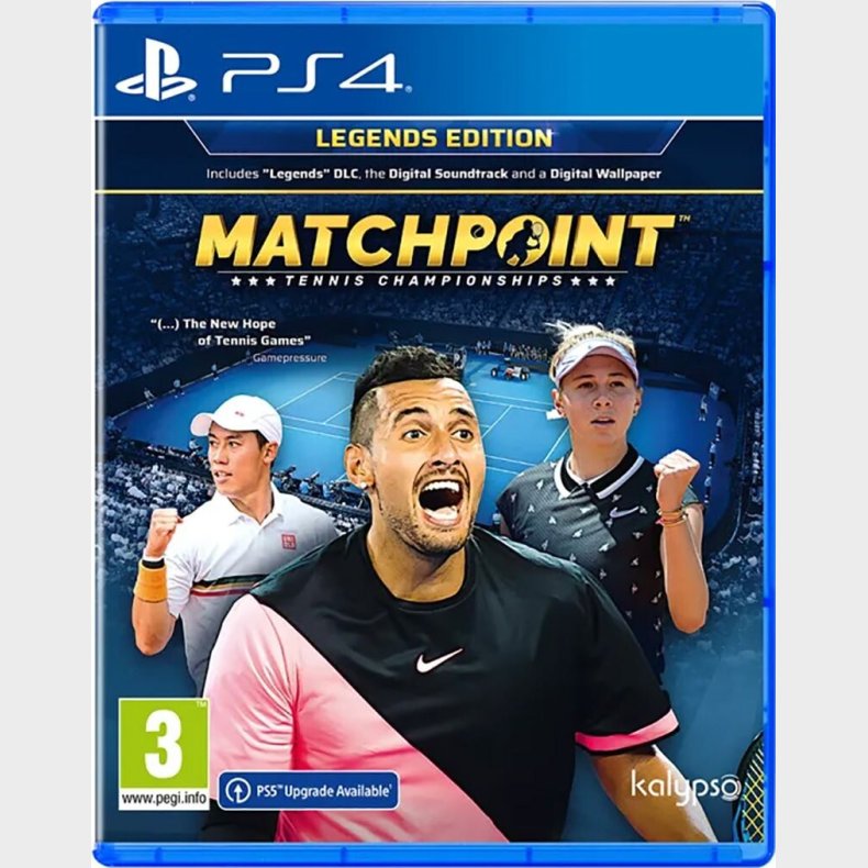 Matchpoint: Tennis Championships (legends Edition) - PS4