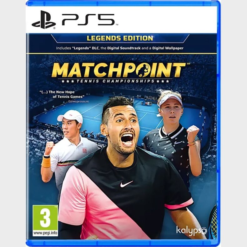 Matchpoint: Tennis Championships (legends Edition) - PS5