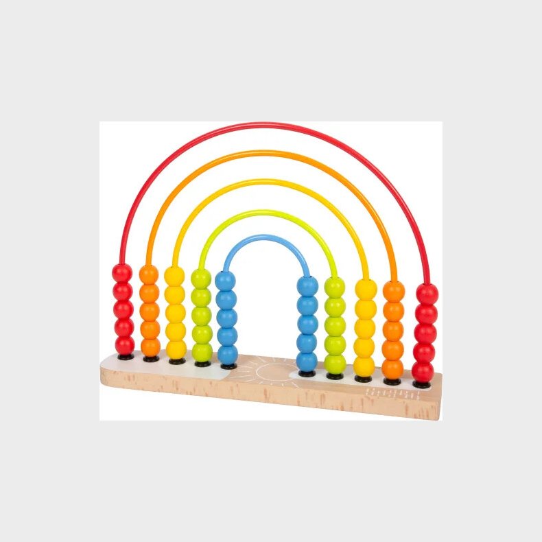 Kugleramme I Tr - Regnbue - Small Foot