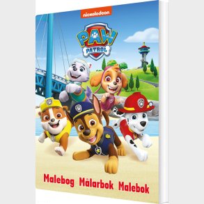 Paw Patrol - Malebog - Diverse - Bog