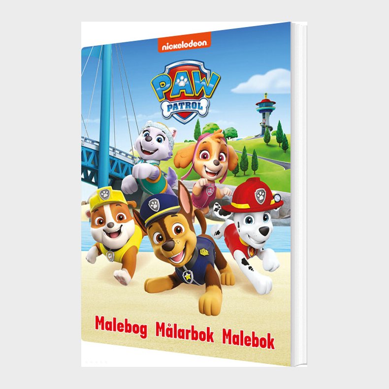 Paw Patrol - Malebog - Diverse - Bog