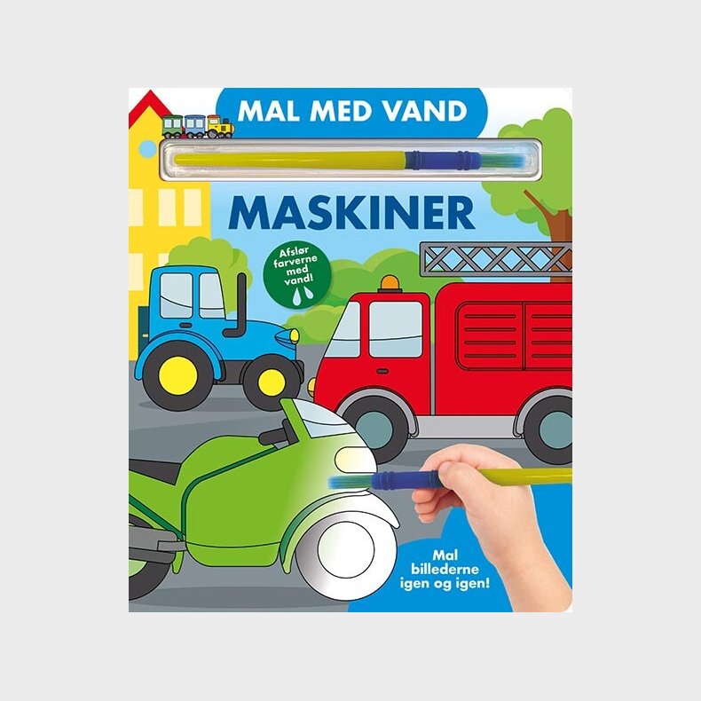 Mal Med Vand - Maskiner - Alvilda - Bog