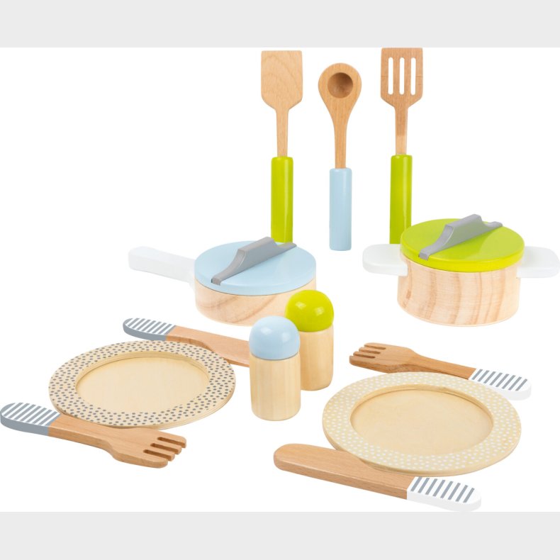 Lege Service Og Kkkengrej I Tr - 15 Dele - Small Foot