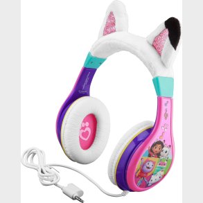Ekids - Gabbys Dollhouse Hovedtelefoner Til Brn Med Lydstyrkekontrol