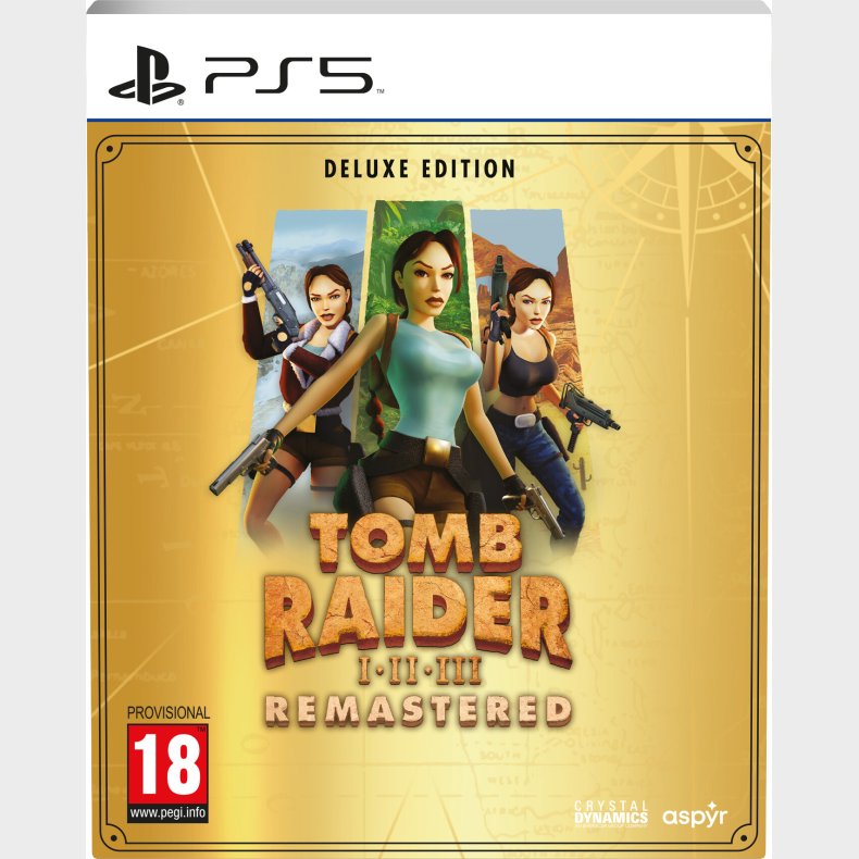Tomb Raider I-iii Remastered (deluxe Edition) - PS5