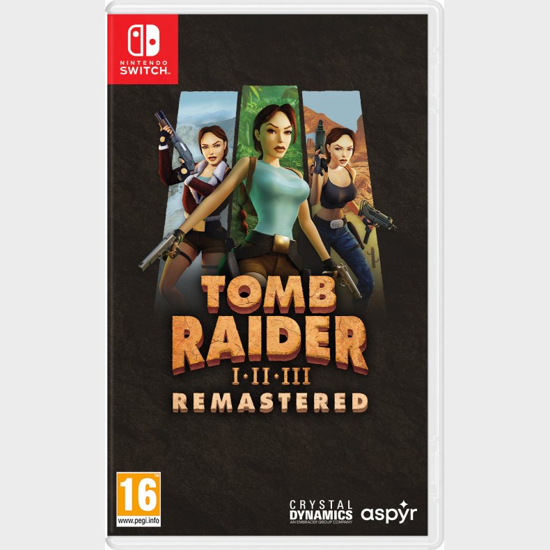 Tomb Raider I-iii Remastered - Nintendo Switch