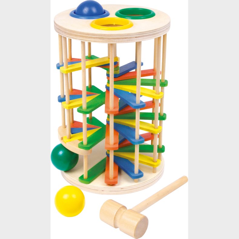 Hammertrn Legetj Med 3 Bolde - Vindeltrappe - Tr - Small Foot