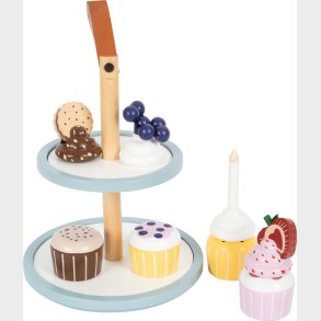 Legemad I Tr - Cupcakes Med Kageopsats - Small Foot