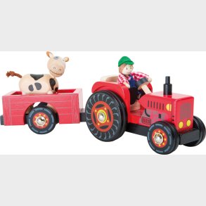 Legetjs Traktor Med Vogn - Inkl. 2 Figurer - Tr - Small Foot
