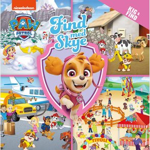 Kig Og Find - Paw Patrol - Find Med Skye - Nickelodeon - Bog